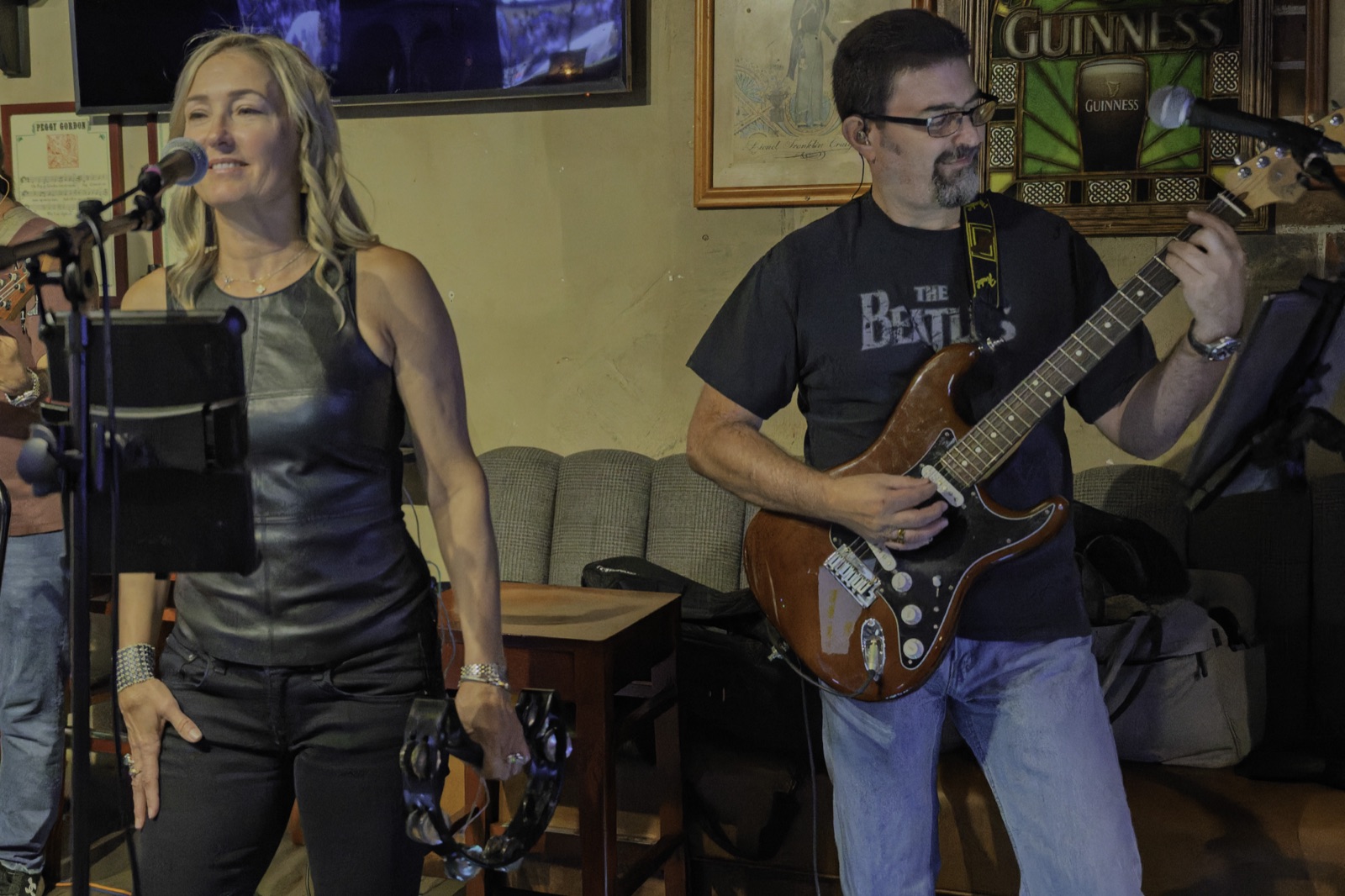 Hall Pass band playing live at Muldoon's